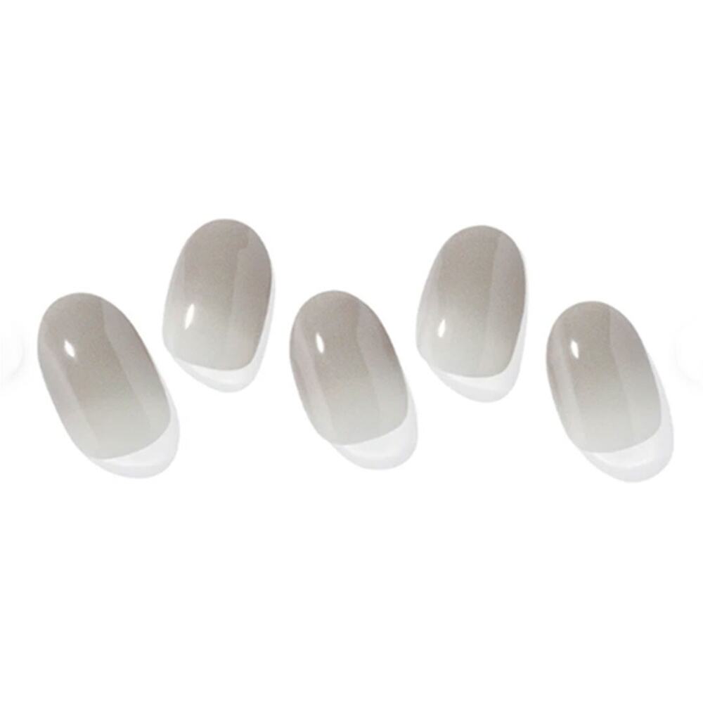Ohora Semi Cured Gel Nail Strips N Be Grayish ND-063-J